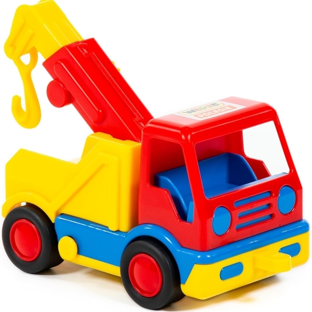 wader quality toys polesie tow truck toy